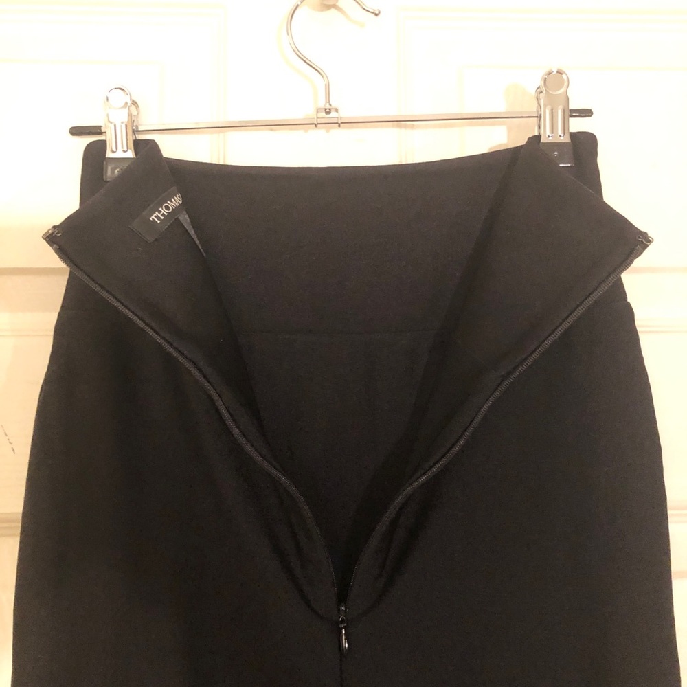Thomas Wylde Buttoned Black Pencil Skirt - Picture 4 of 8